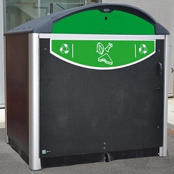 Modus™ 1280 rolcontainer behuizing voor GFT-afval