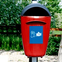 Super Corbi 50™ HSL afvalbak voor PBM