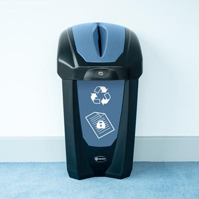 Nexus&reg; 30 afvalscheidingsbak voor vertrouwelijke documenten