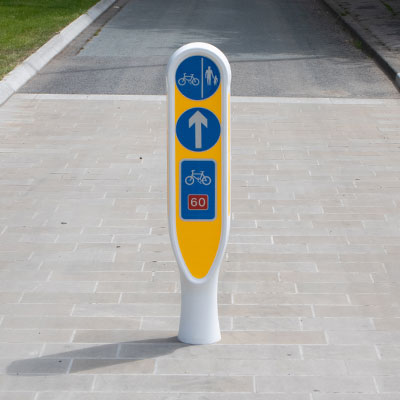 Cyclemaster™ verkeerspaal