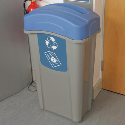 Eco Nexus® 85 afvalscheidingsbak voor vertrouwelijke documenten