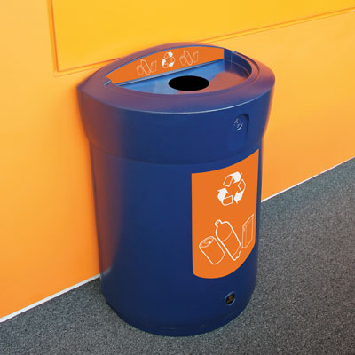 Envoy™ afvalscheidingsbak voor PMD afval - 90 liter