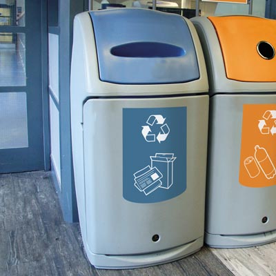 Nexus® 140 afvalscheidingsbak voor papier en karton