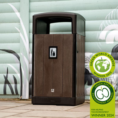 Origin&trade; Curve 110 afvalbak Gemaakt van gerecycled materiaal