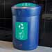 Envoy™ afvalscheidingsbak voor glas - 110 liter