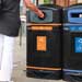 Glasdon Jubilee™ 110 afvalscheidingsbak voor PMD afval