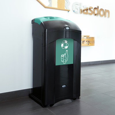 Nexus® 100 afvalscheidingsbak voor glas
