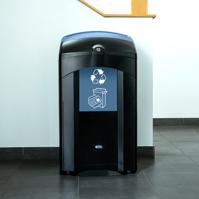 Nexus® 100 afvalscheidingbak voor papier en karton