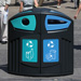 Nexus® 200 modulaire afvalbak voor glas en papier en karton
